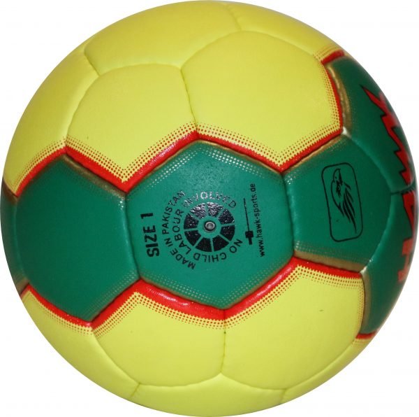 Weicher Handball, Standard-Griff-Trainingsspielball ,Größen 1,2,3 , Marke Hawk ® – Bild 3