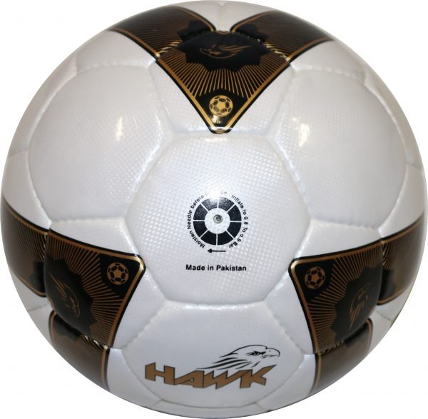 Football with Japanese microfibres PU, 100% hand-sewn, Brand Hawk ® - Image 2