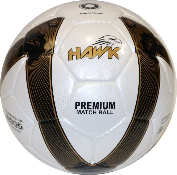 Football with Japanese microfibres PU, 100% hand-sewn, Brand Hawk ® - Image 3