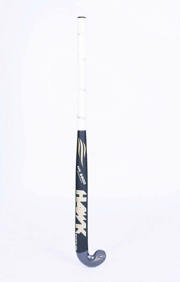 Feld Hockey Racket Hawk Verbundfeld Hochwertiges Racket, 100% Kohlenstoff – Bild 3